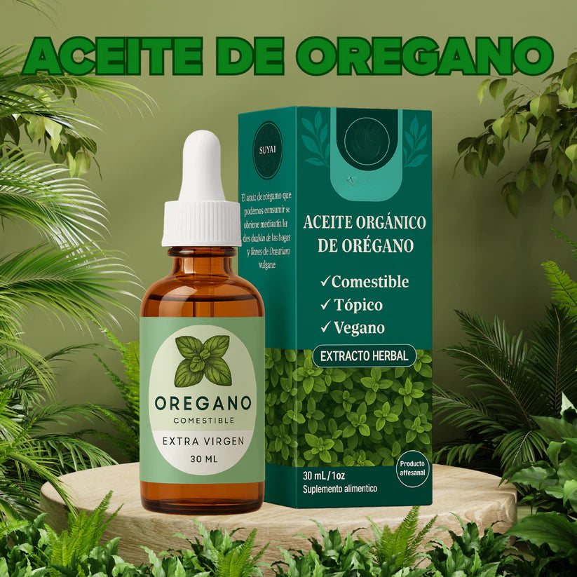Aceite de Orégano™ – Reduce la Hinchazón y Fortalece tu Intestino