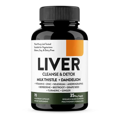 LIVER™ – DESINTOXICACIÓN HEPÁTICA EN SOLO 7 DÍAS (70 cápsulas)