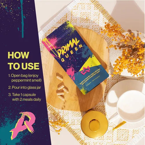 Primal Queen – Di adiós al cansancio, la hinchazón y los cambios de humor.