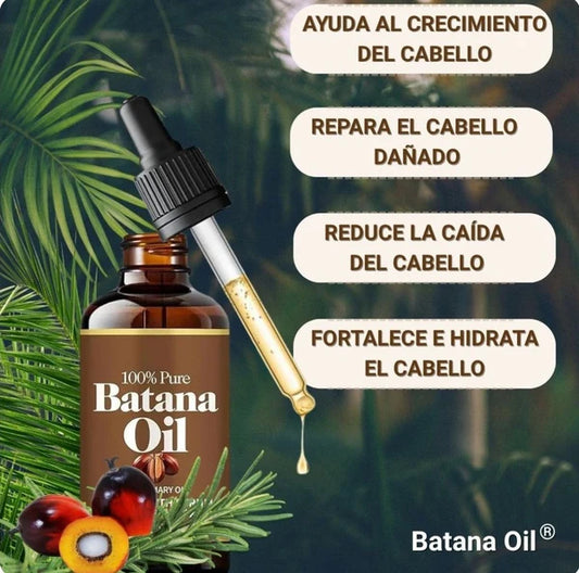 ACEITE DE BATANA PARA EL CRECIMIENTO DEL CABELLO