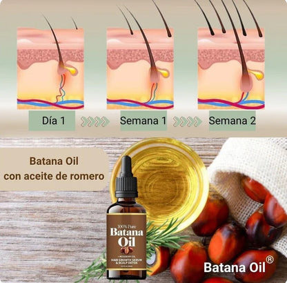 ACEITE DE BATANA PARA EL CRECIMIENTO DEL CABELLO